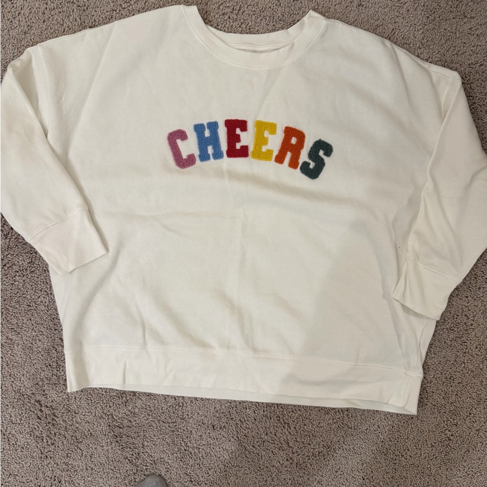 Maurices Cream Cheers Tunic Top